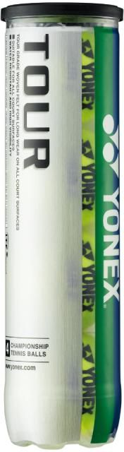 Yonex teniske loptice TOUR TENNIS BALL 1/4