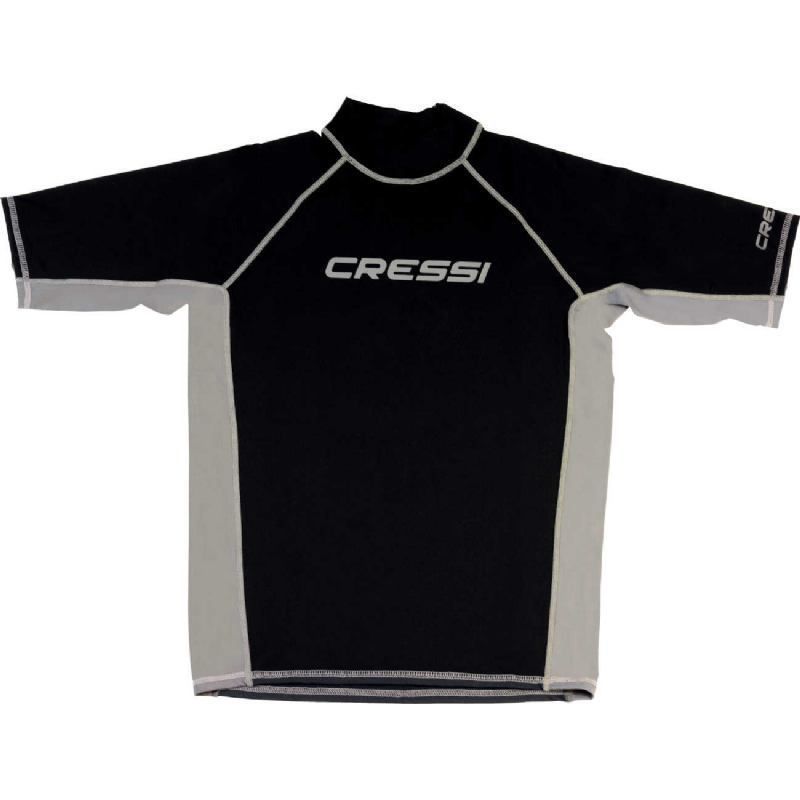 Cressi rash guard za muškarce - kratki rukavi crna XL