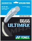 Yonex žica za badminton reket BG 66 ULTIMAX bijela 10m