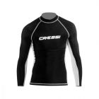 Cressi rash guard za muškarce - dugi rukav crna M