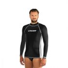 Cressi rash guard za muškarce - dugi rukav crna M