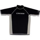 Cressi rash guard za muškarce - kratki rukavi crna XL